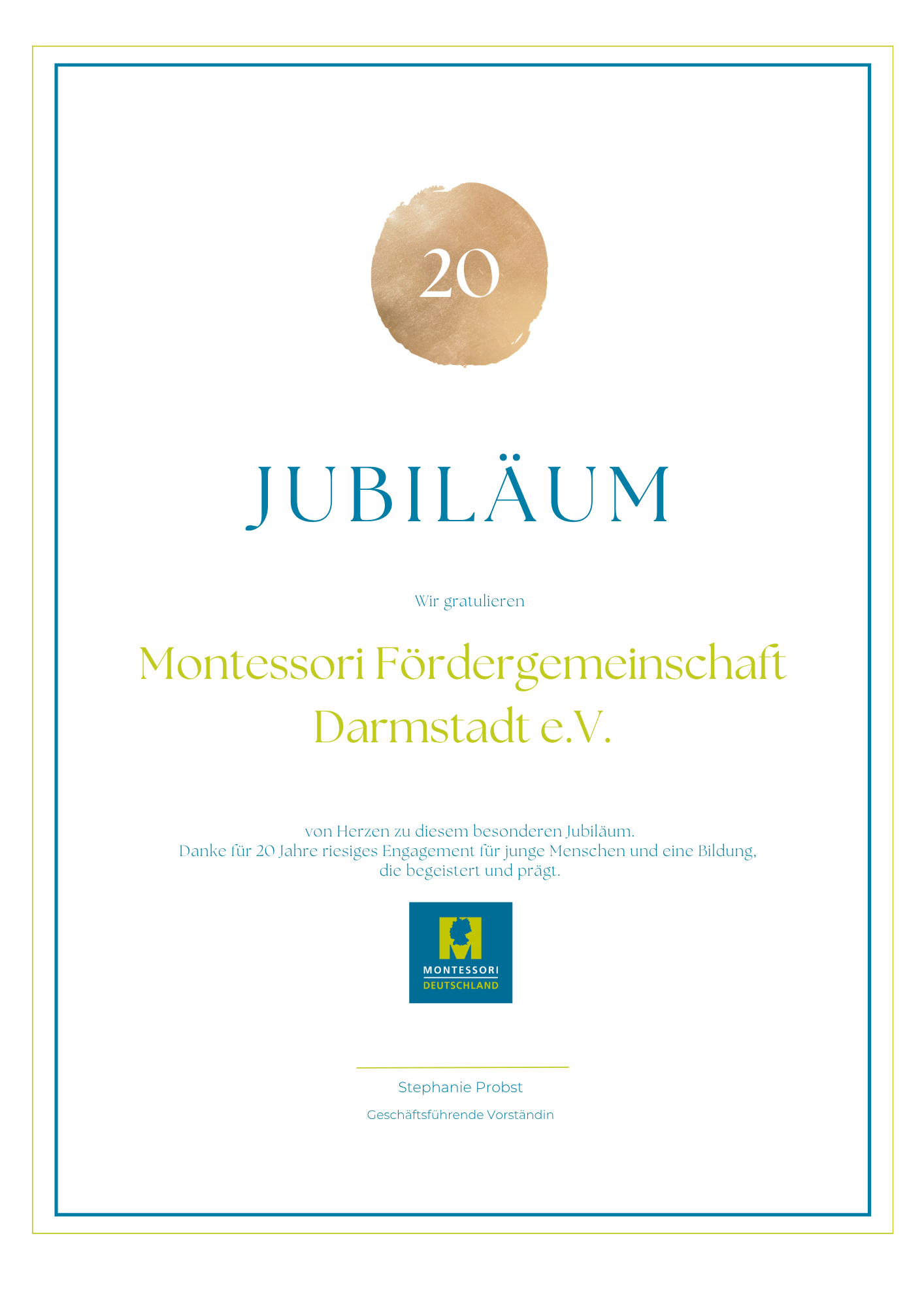 Jubiläumsurkunde (3)