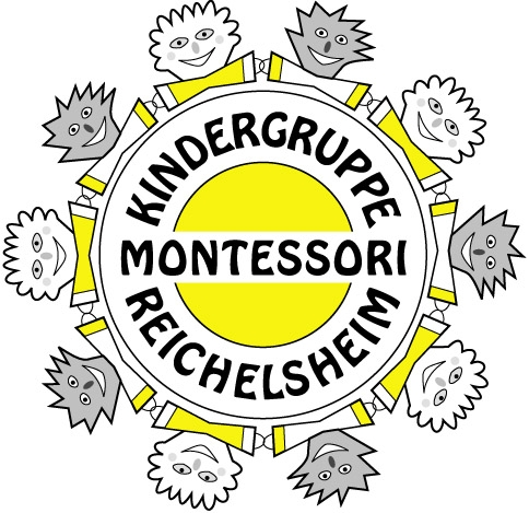 Kennzeichen Montessori Kindergruppe Reichelsheim farbig